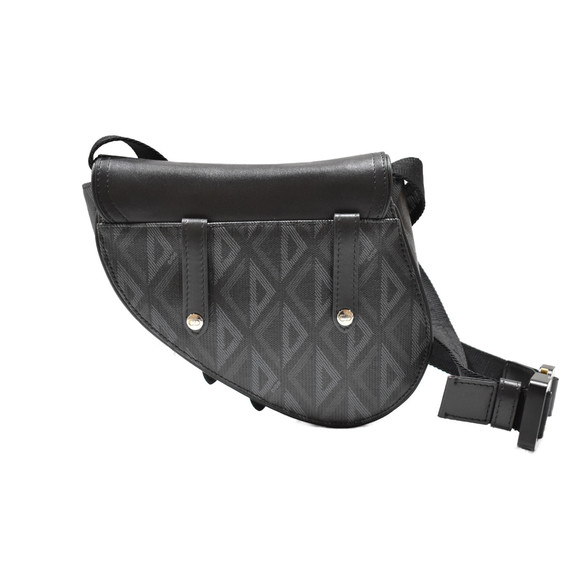 Dior Black Diamond Bag Christian Shoulder Mini  3 Unisex Saddle Way - Picture 1 of 15